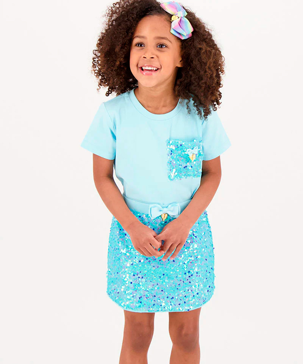 Angel's Face Maglia Turchese per Bambine