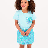 Angel's Face Maglia Turchese per Bambine