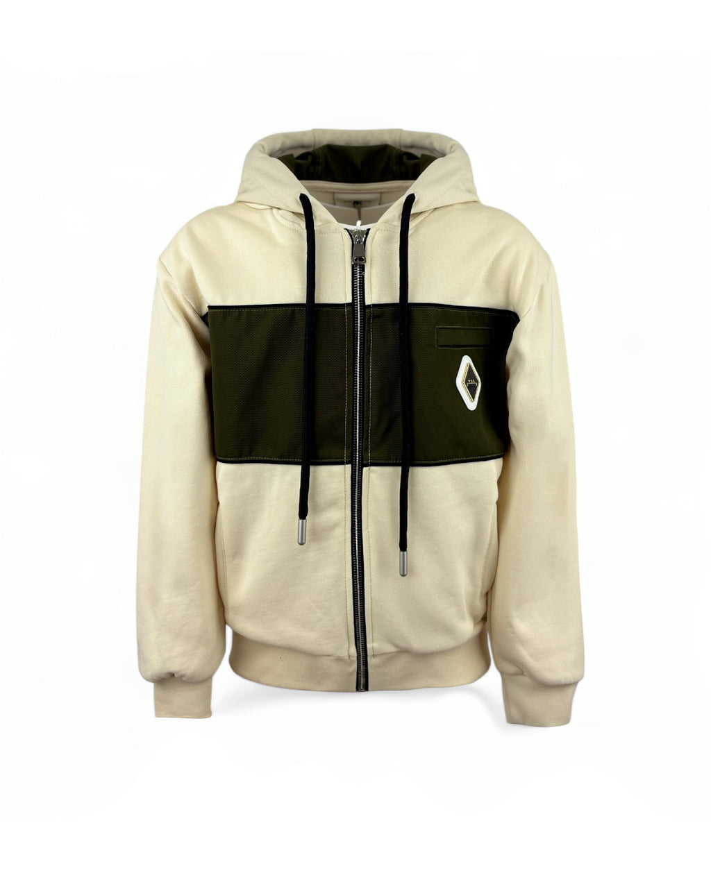 Yes London Kids Felpa Crema con Cappuccio per Bambini