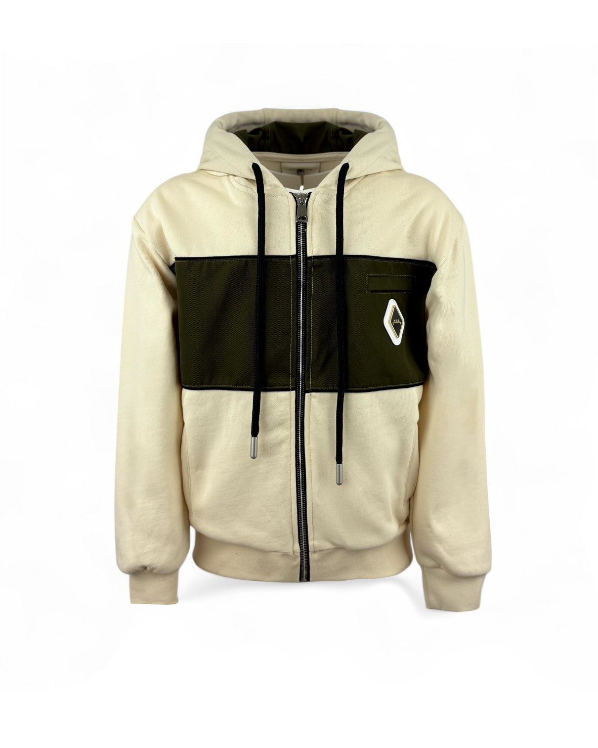 Yes London Kids Felpa Crema con Cappuccio per Bambini