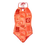 Effek Costume Monokini Fantasia Italian Vacations Reversibile per Bambine