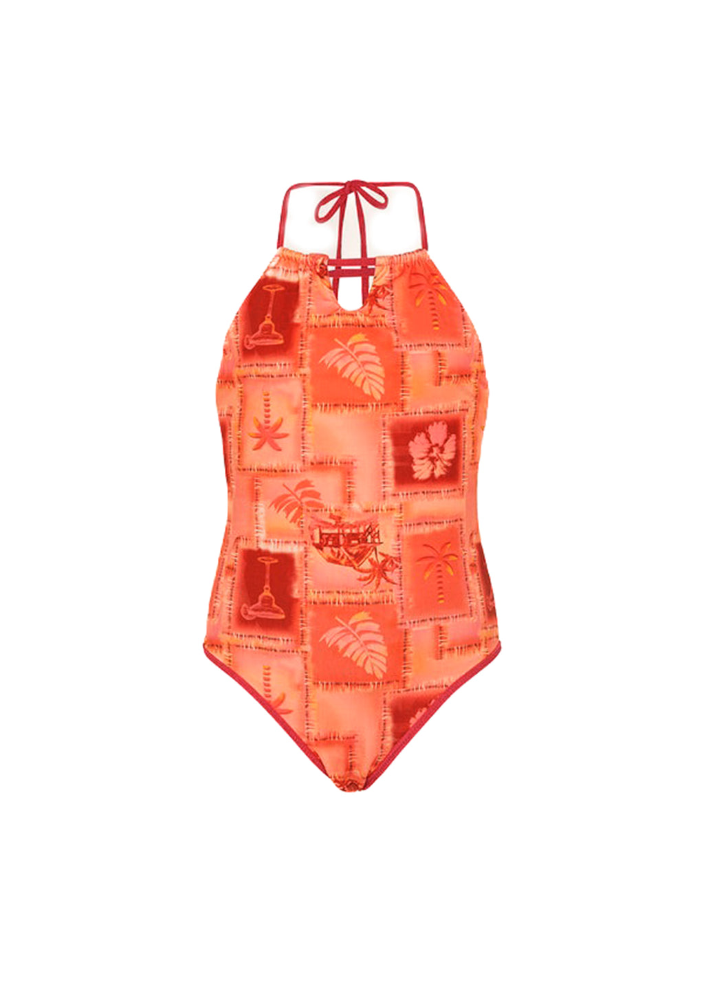Effek Costume Monokini Fantasia Italian Vacations Reversibile per Bambine