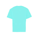 MSGM Kids T-shirt Turchese con Logo per Bambini