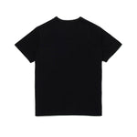 Diesel Kids T-shirt Nera con Ricamo Oval D per Bambine (retro)