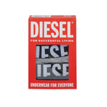 Diesel Kids Boxer Grigio Bianco e Blu con Logo per Bambini