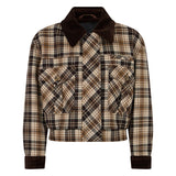 John Richmond Kids Giacca Bomber a Quadri Unisex