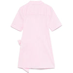 MSGM Kids Abito Rosa a Righe per Bambine (retro)