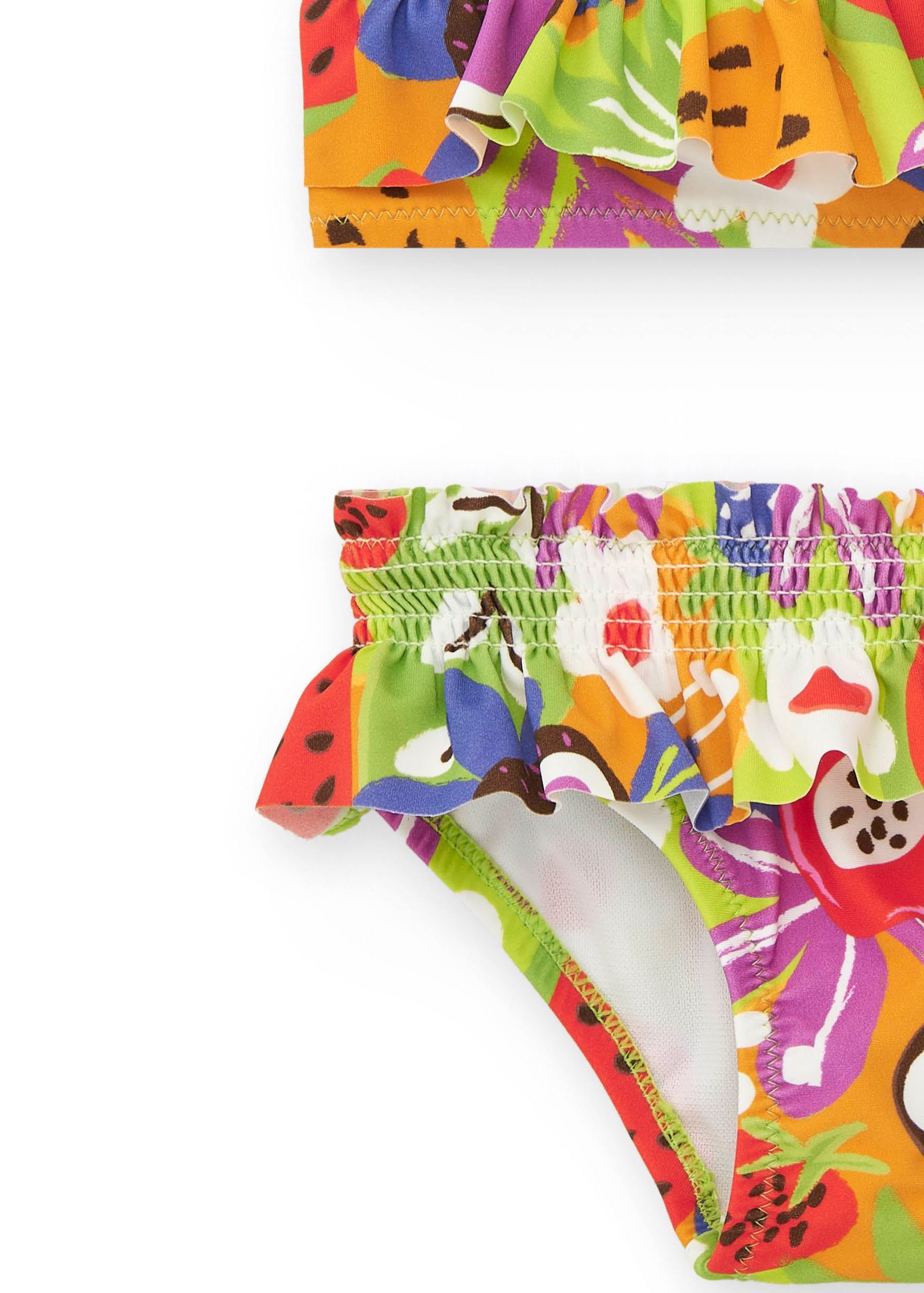 Tuc Tuc Bikini Multicolor Fruit per Neonate