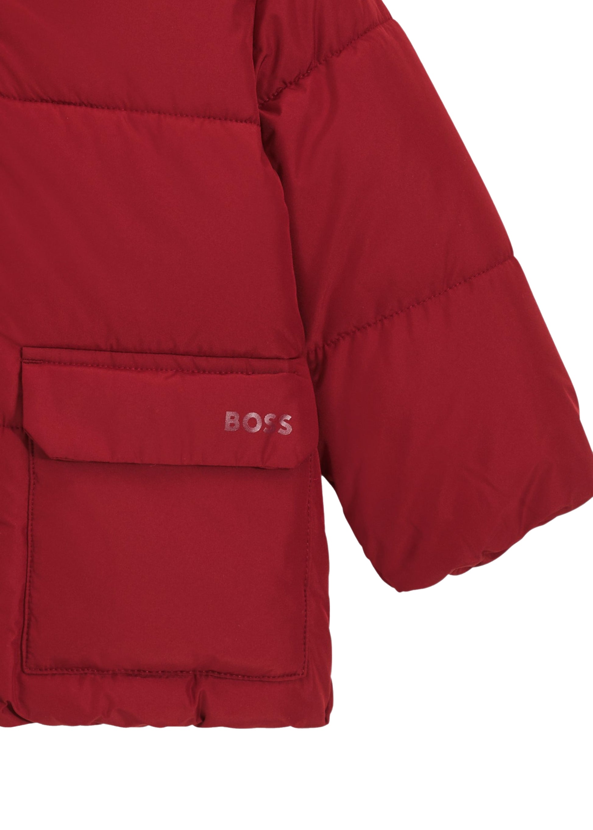 Boss Kids Giubbino Bordeaux Imbottito per Neonati