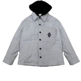Yes London Kids Grey Hooded Jacket