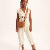 Michael Kors Kids Girls' Beige Logo Bag