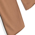 Eleganza e comfort: Pantaloni in Felpa a Fondo Ampio con Logo MSGM Kids - Biscotto