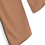 Eleganza e comfort: Pantaloni in Felpa a Fondo Ampio con Logo MSGM Kids - Biscotto