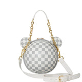 Sprayground Kids Borsa Grigia Couture Bear Ball