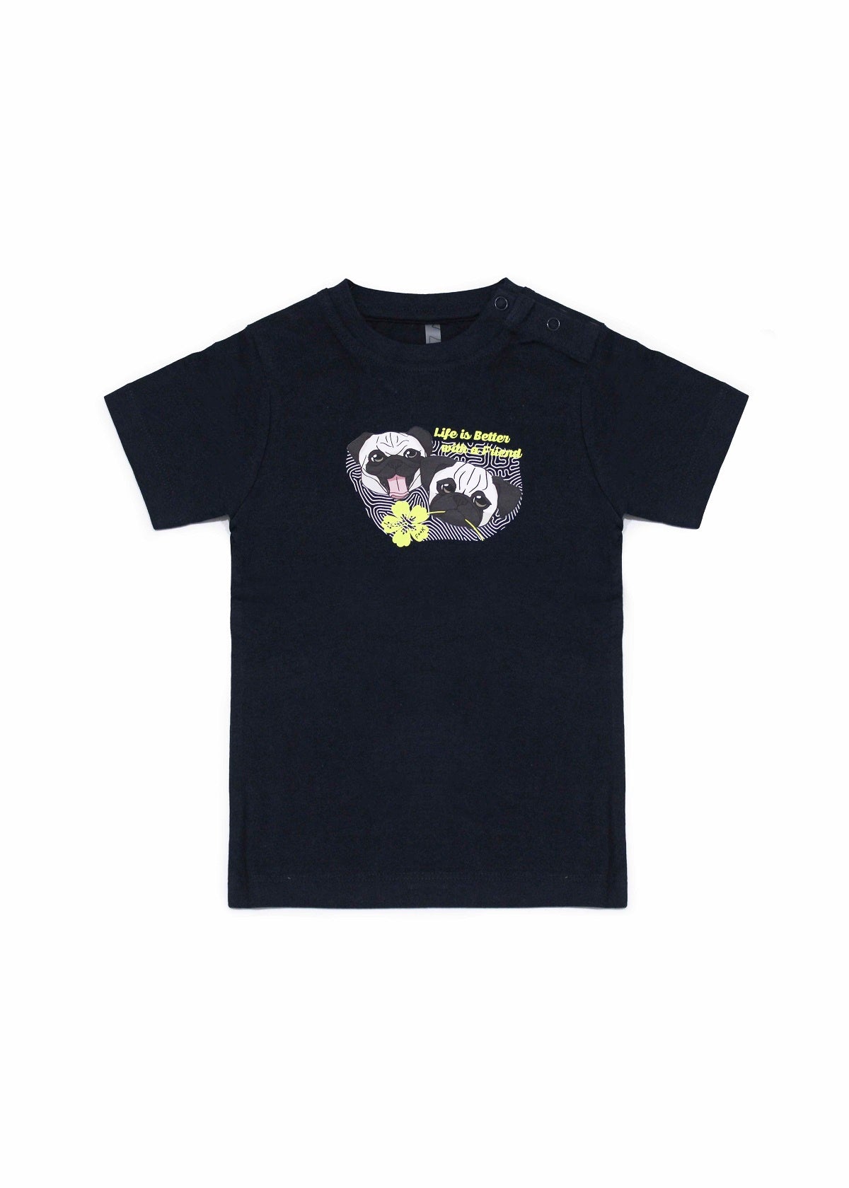 T-Shirt sopra i costumi F**K Neonato Blu