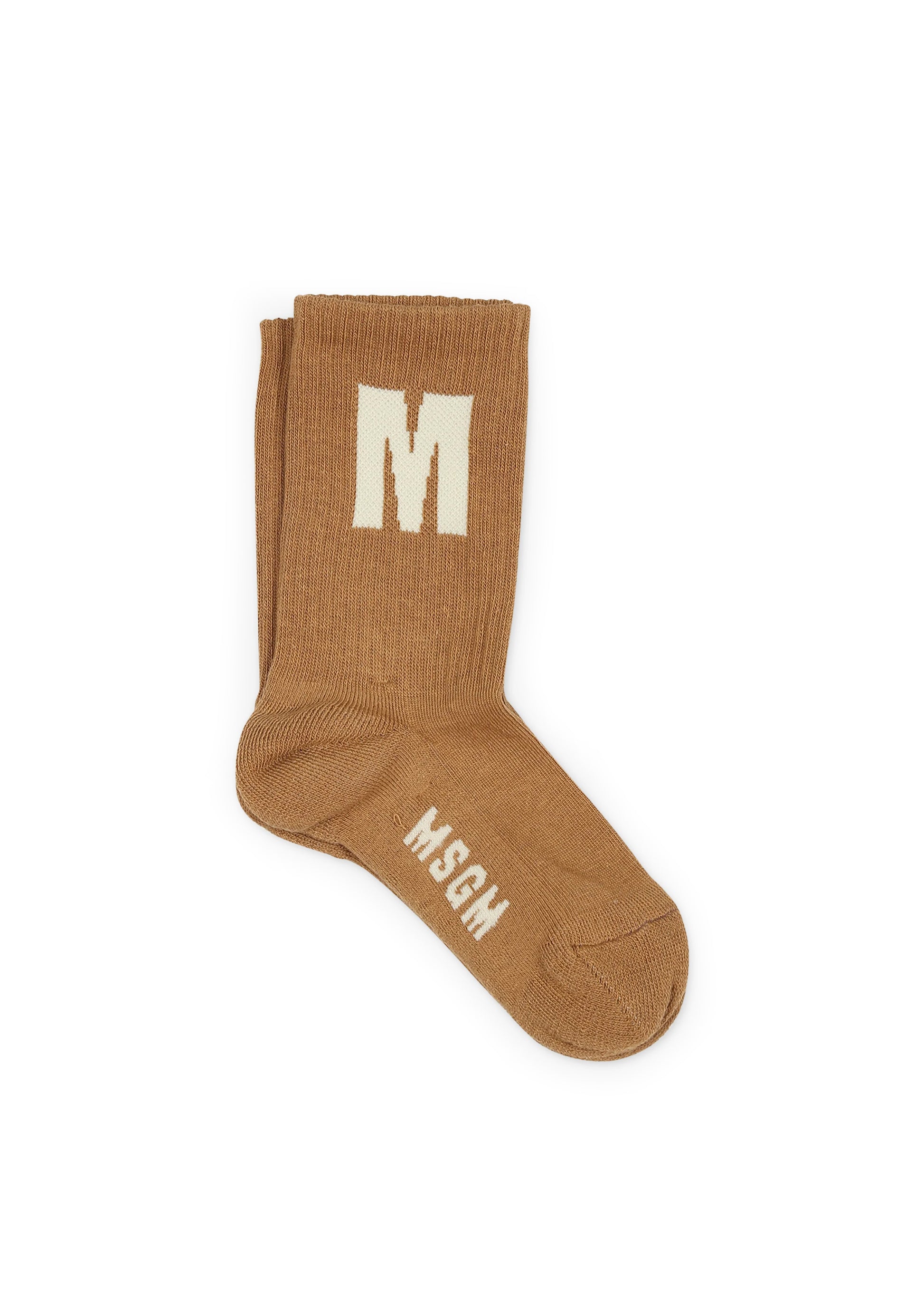 MSGM Kids Sock with Biscuit Embroidery