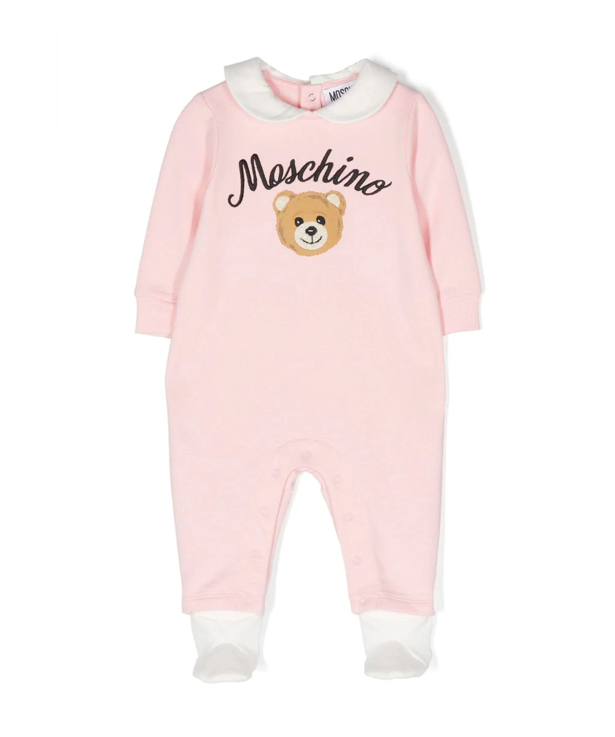 Tutina Rosa con Teddy Bear: Stile e Comfort per i Piccoli di Moschino Kids
