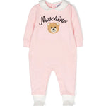 Tutina Rosa con Teddy Bear: Stile e Comfort per i Piccoli di Moschino Kids