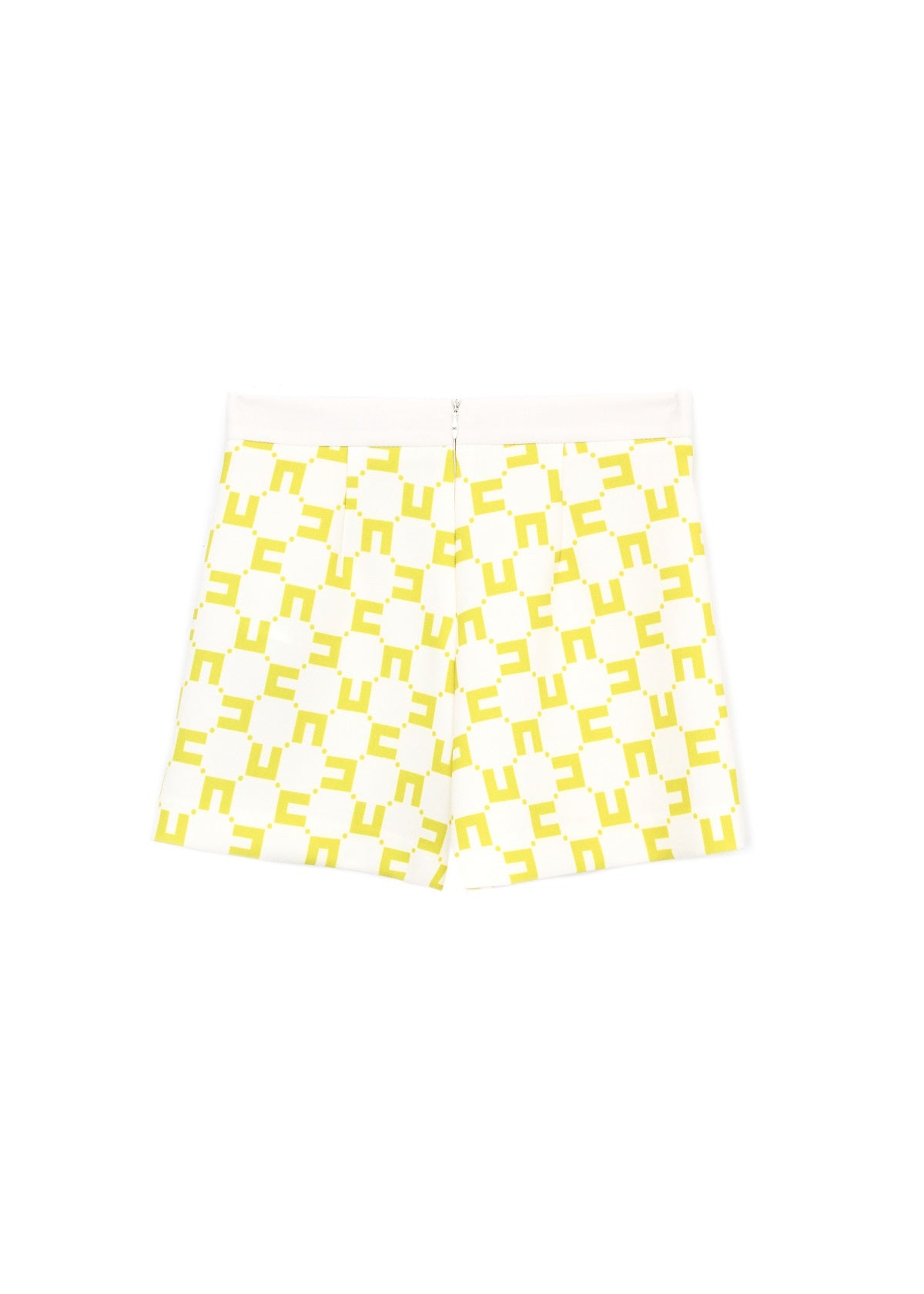 Elisabetta Franchi La Mia Bambina Shorts Burro/Cedro con Stampa All-over