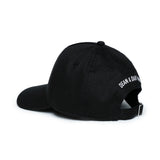 Dsquared2 Kids Cappello da Baseball Nero con Stampa Logo