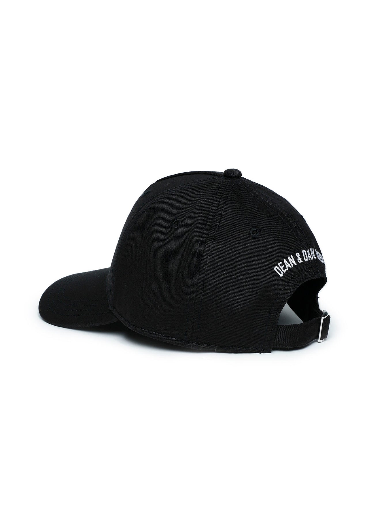 Dsquared2 Kids Black Baseball Cap with Logo Print