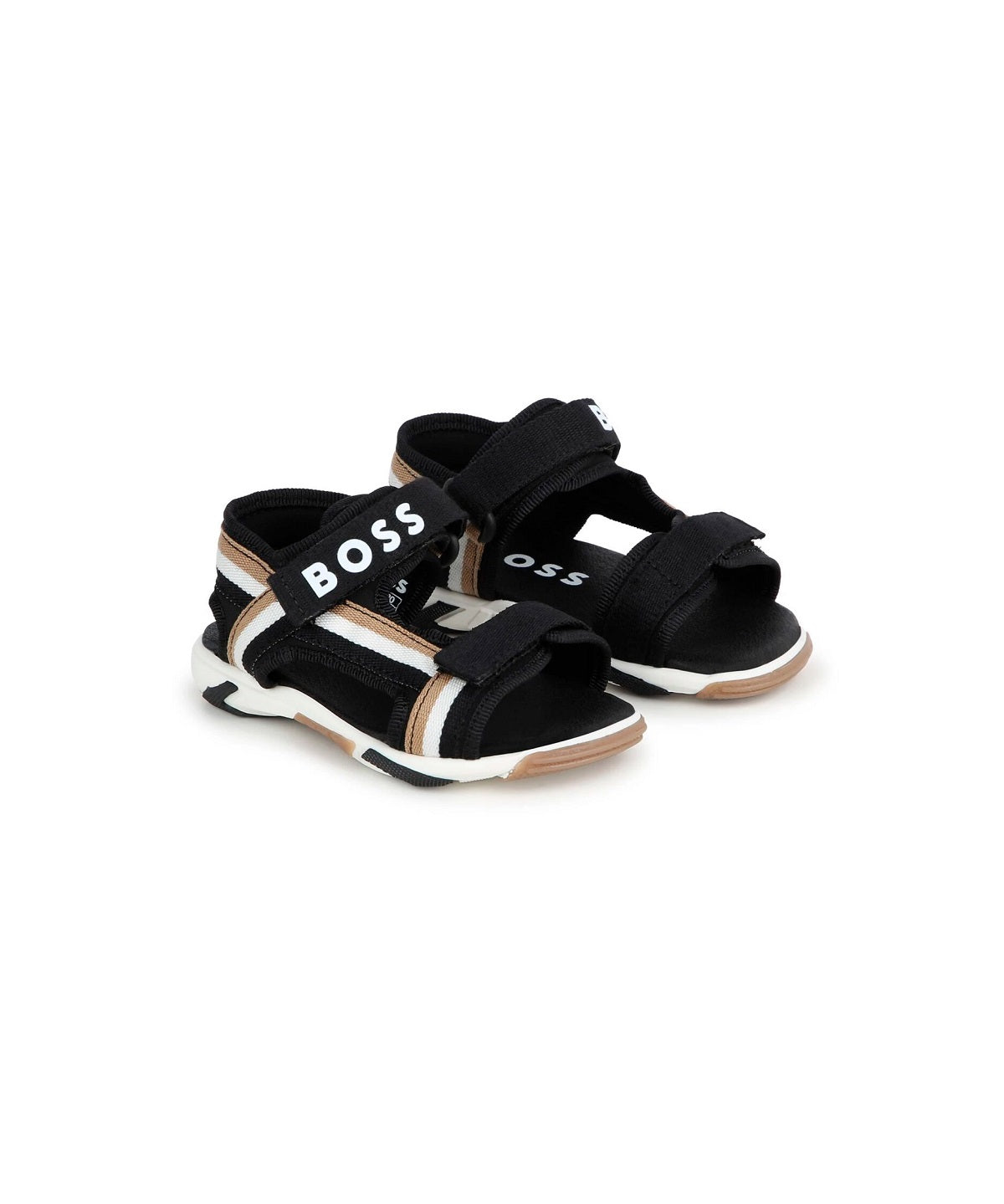 Boss Kids Sandali con Dettaglio a Righe per Neonati