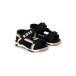 Boss Kids Sandali con Dettaglio a Righe per Neonati