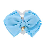 Angel's Face Baby Girl Hair Clip Light Blue