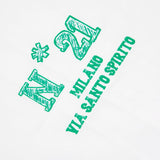 N°21 Kids Camicia Bowling in Popeline con Stampa per Bambini