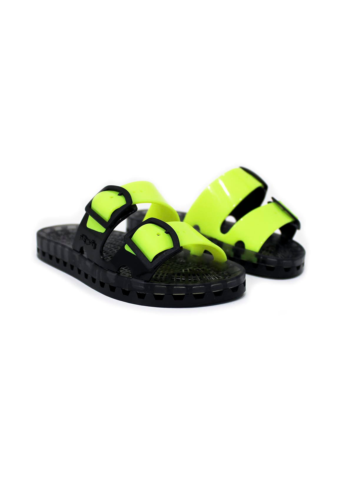 Sensi Kids Sandalo Giallo Fluo