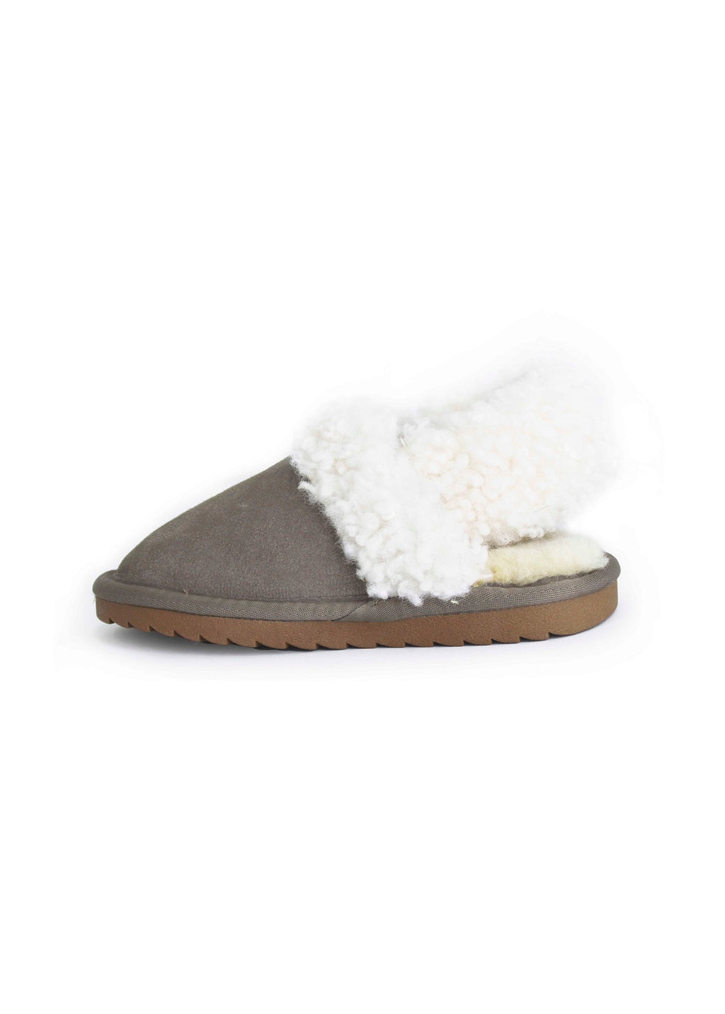 Colors of California Sabot Scamosciato con Pelliccia per Bambine