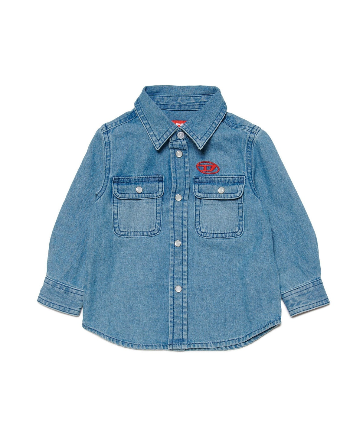 Diesel Kids Camicia di Jeans per Neonati