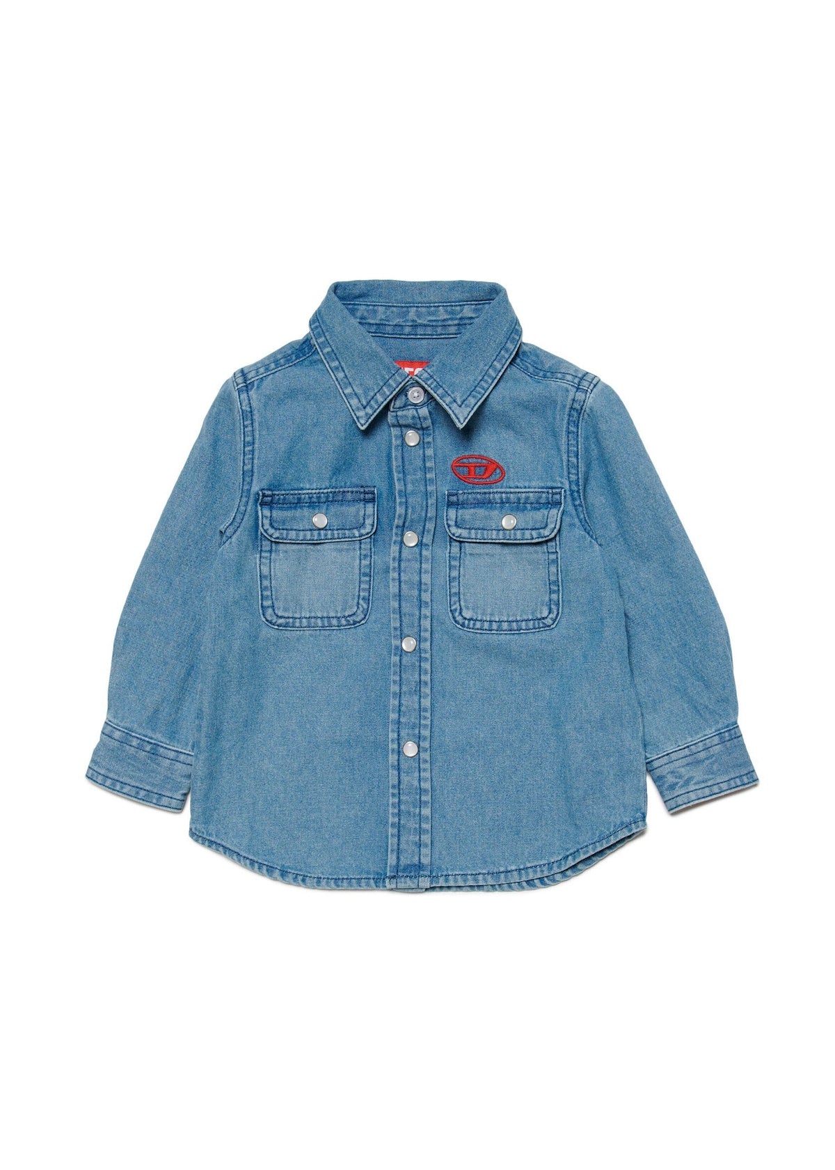 Diesel Kids Camicia di Jeans per Neonati