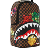 Sprayground Sharks In Paris Characters Sneakin Backpack