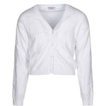 Pinko Kids Cardigan Bianco (fronte)