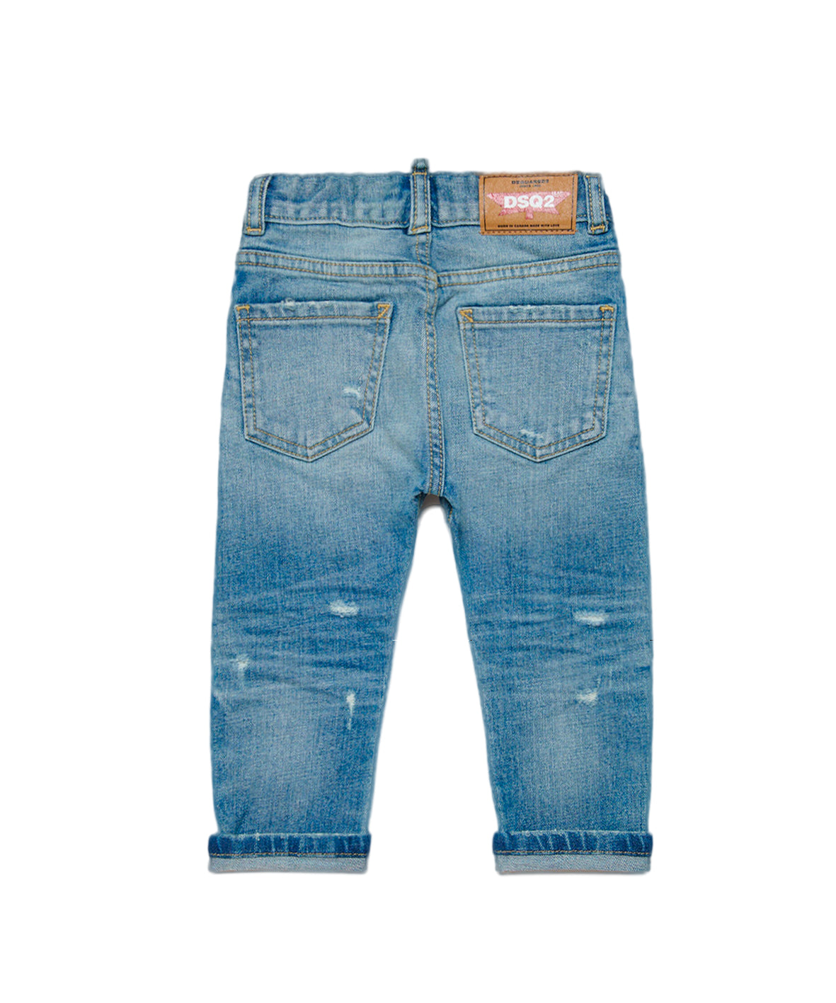Dsquared2 Kids Jeans Chiaro con Rotture