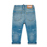 Dsquared2 Kids Jeans Chiaro con Rotture