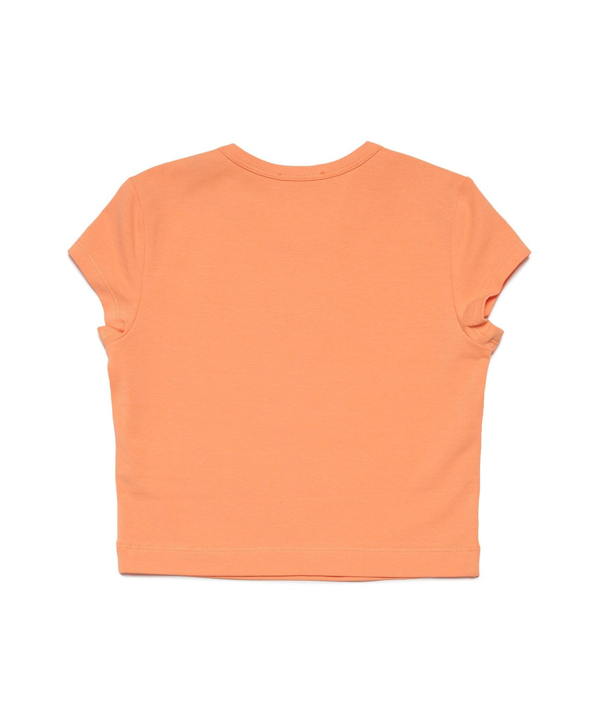 Diesel Kids T-Shirt Pesca con Logo Oval D per Bambine