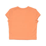 Diesel Kids T-Shirt Pesca con Logo Oval D per Bambine