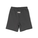 MSGM Kids Bermuda Piombo con Effetto Vissuto per Bambini