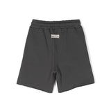 MSGM Kids Bermuda Piombo con Effetto Vissuto per Bambini
