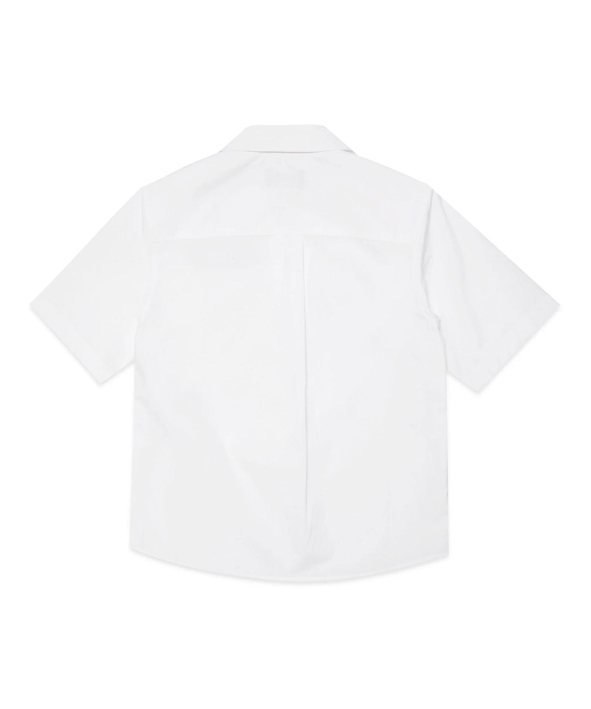Dsquared2 Kids Camicia Bianca in Popeline con Patch Logo Surf per Bambini