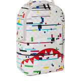 Sprayground Sharks in Paris Glitch Rider Backpack
