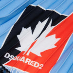 Dsquared2 Kids Top in Plissé Colorblock con Orli di Pizzo