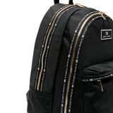 Elisabetta Franchi La Mia Bambina Zaino Nero con Logo (detaglio fronte)