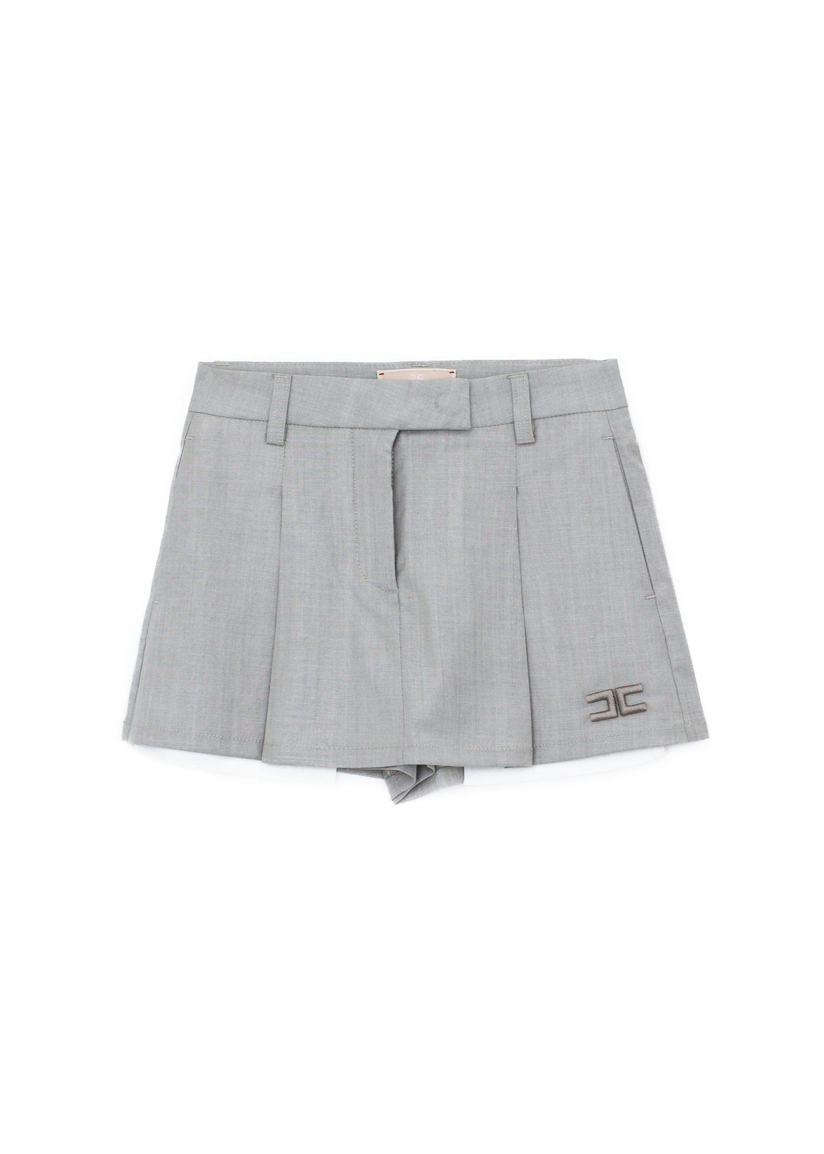 Elisabetta Franchi La Mia Bambina Short Grigio