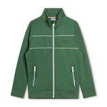Boss Kids Felpa con Zip Verde per Bambini