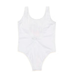 Dsquared2 Kids Costume Intero Bianco Icon Darling per Neonate