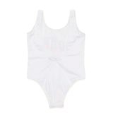 Dsquared2 Kids Costume Intero Bianco Icon Darling per Neonate