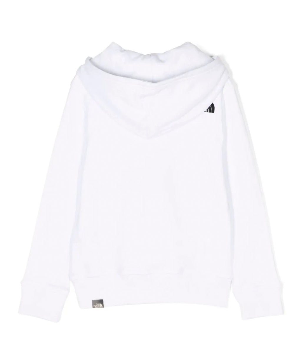 Felpa con Cappuccio Bianca Box - The North Face Kids | Florence Kids